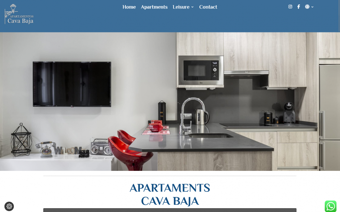 WEB – Apartamentos Cava Baja